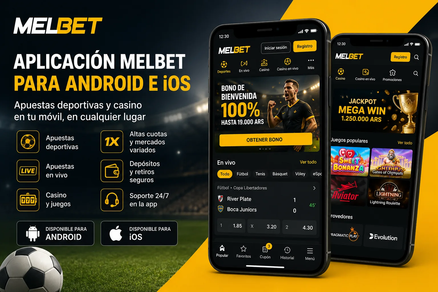 Descargar MelBet APK para Android y iOS en Colombia