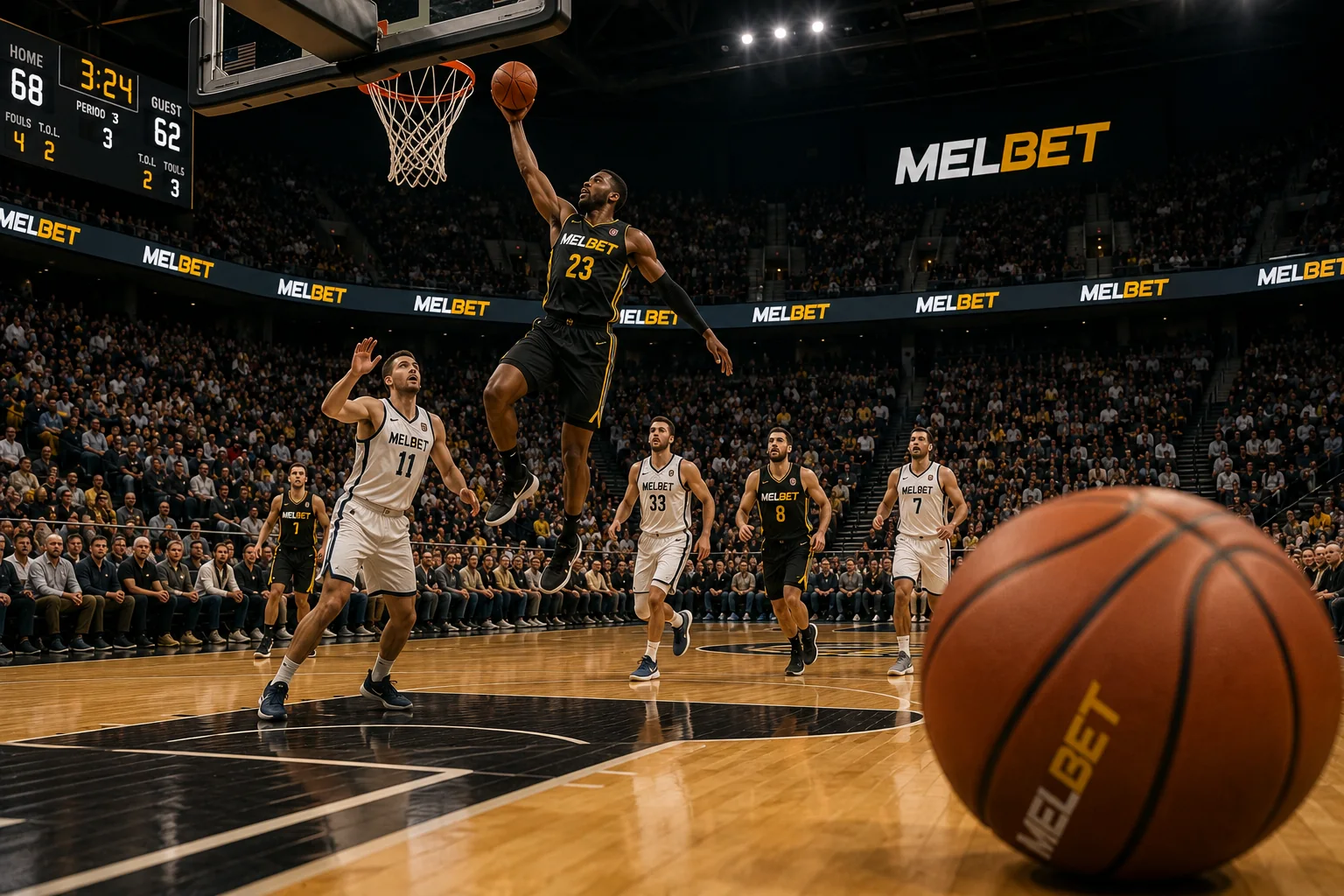 Apuestas de baloncesto en MelBet