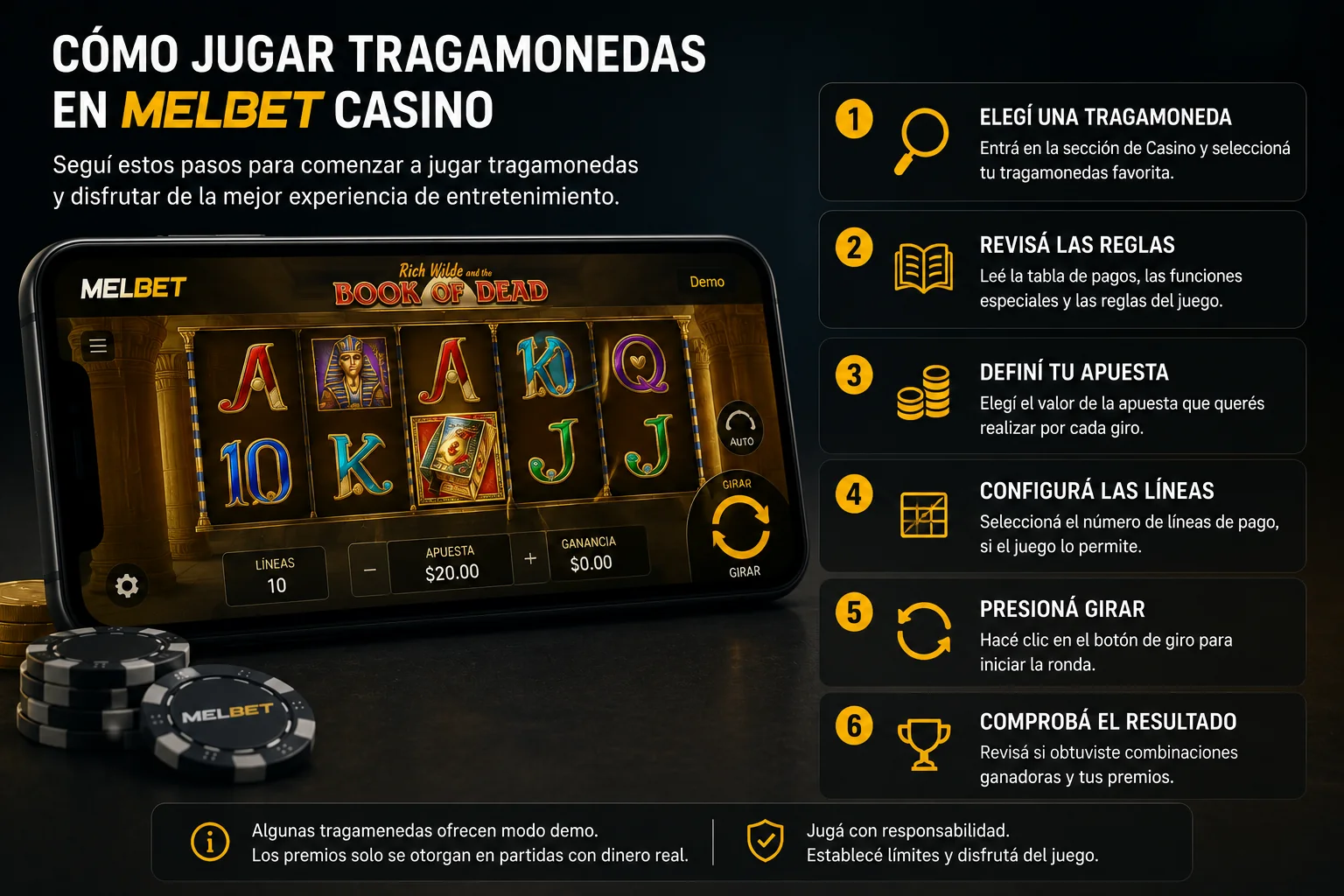 Casino online MelBet en Colombia